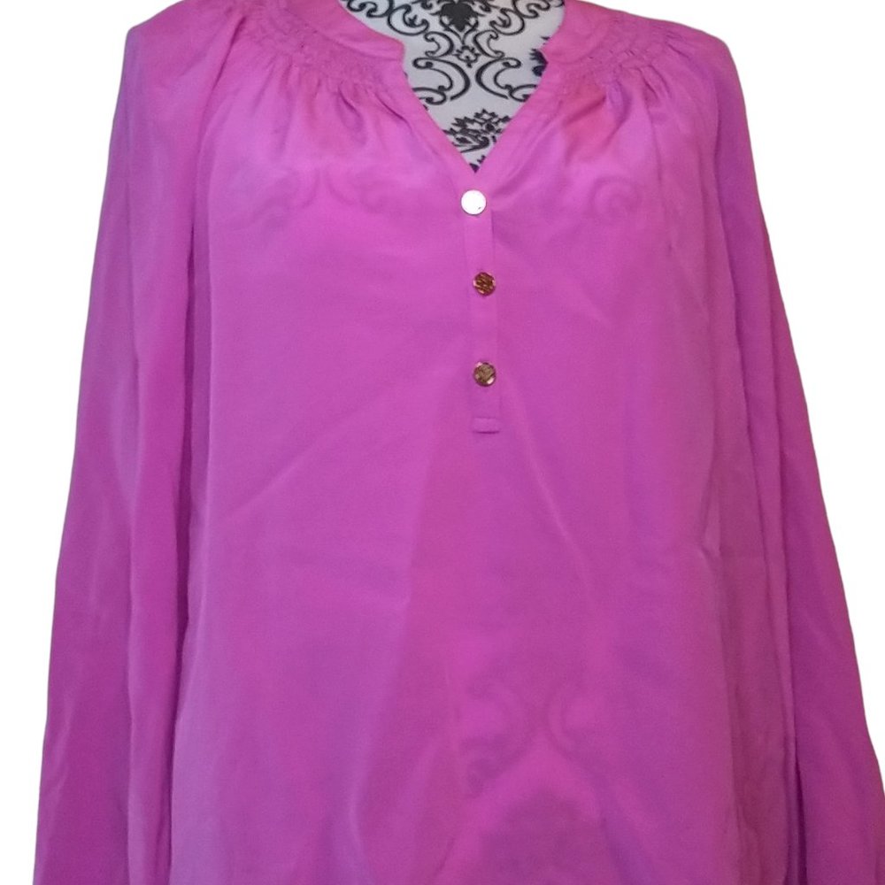 Pink blouse